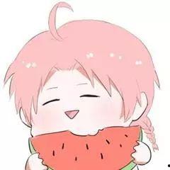 网红吃瓜动漫图片头像